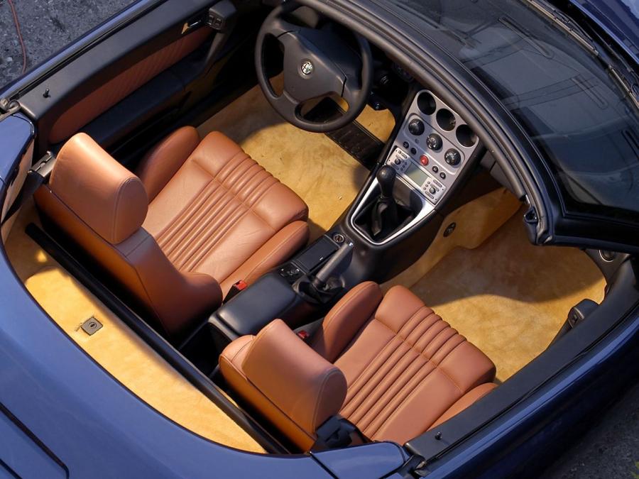 Интерьер Alfa Romeo Spider 2003 года  (WW) (фото 13 из 25)